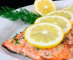Salmón Marinado con Limón