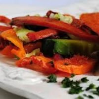 Tacos de Salmón a la plancha con verduras